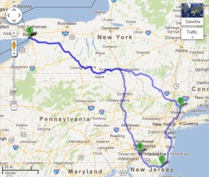 I rented a car from Hurtz to prevent putting over 1000 miles on the Jeep.  The difference in gas mileage, 40mpg compared to 20mpg almost covered the rental cost.