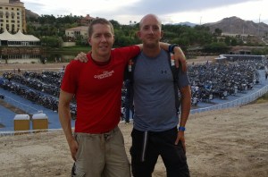 One year later, standing in front of T1