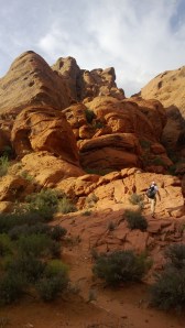 Hiking Red Rocks NV